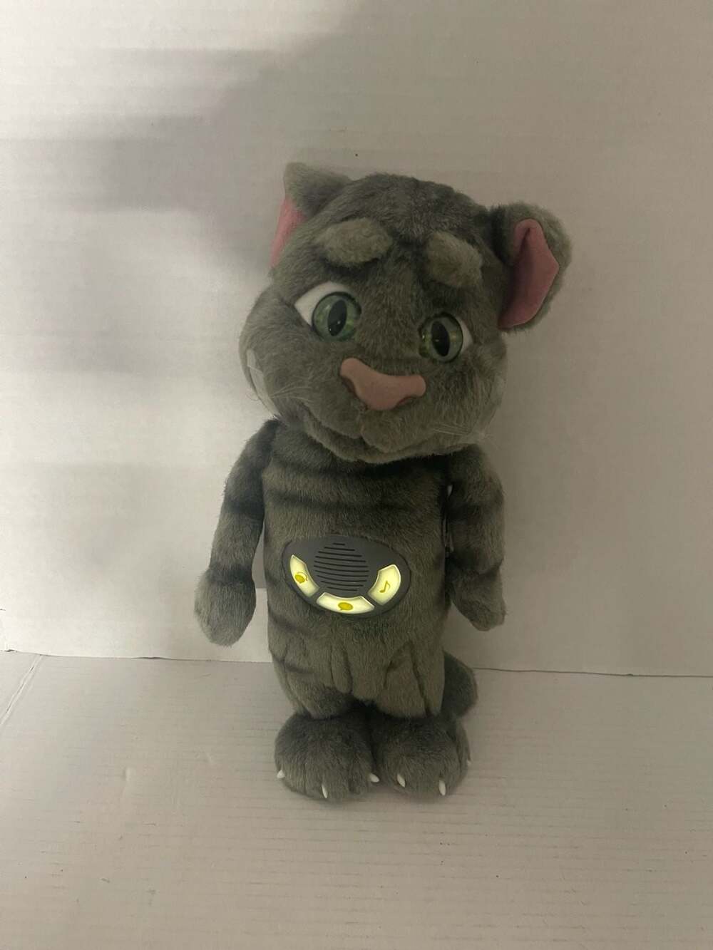 (Fully Works) RARE 2012 Talking Friends Superstar Tom Cat Interactive Plush Toy
